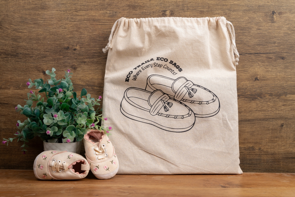 Cotton Shoe Bag